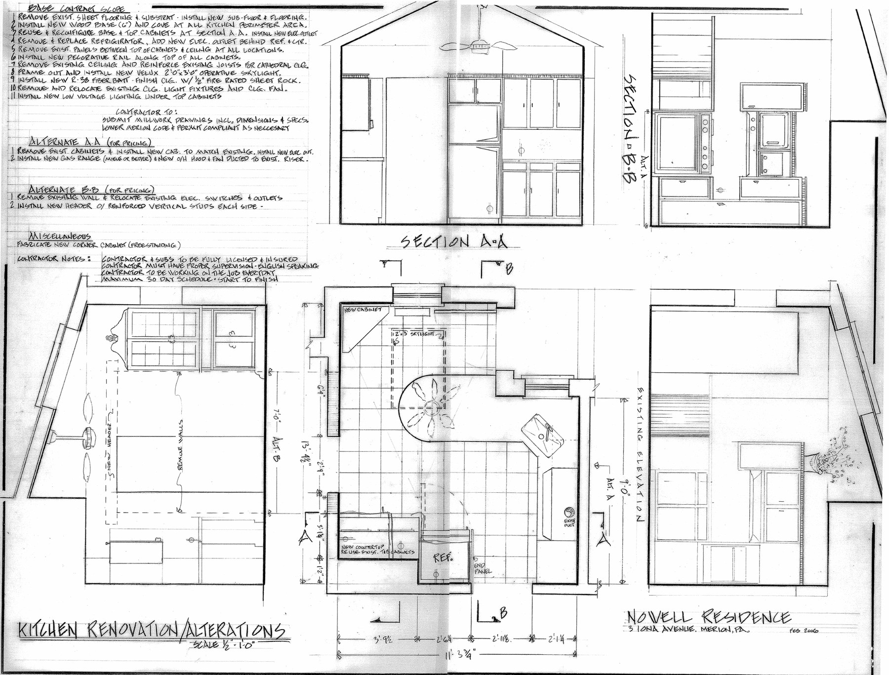 Kitchen Renovation Details